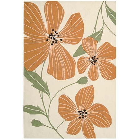 Nourison Fantasy Area Rug Collection Ivory 8 Ft X 10 Ft 6 In. Rectangle 99446075161